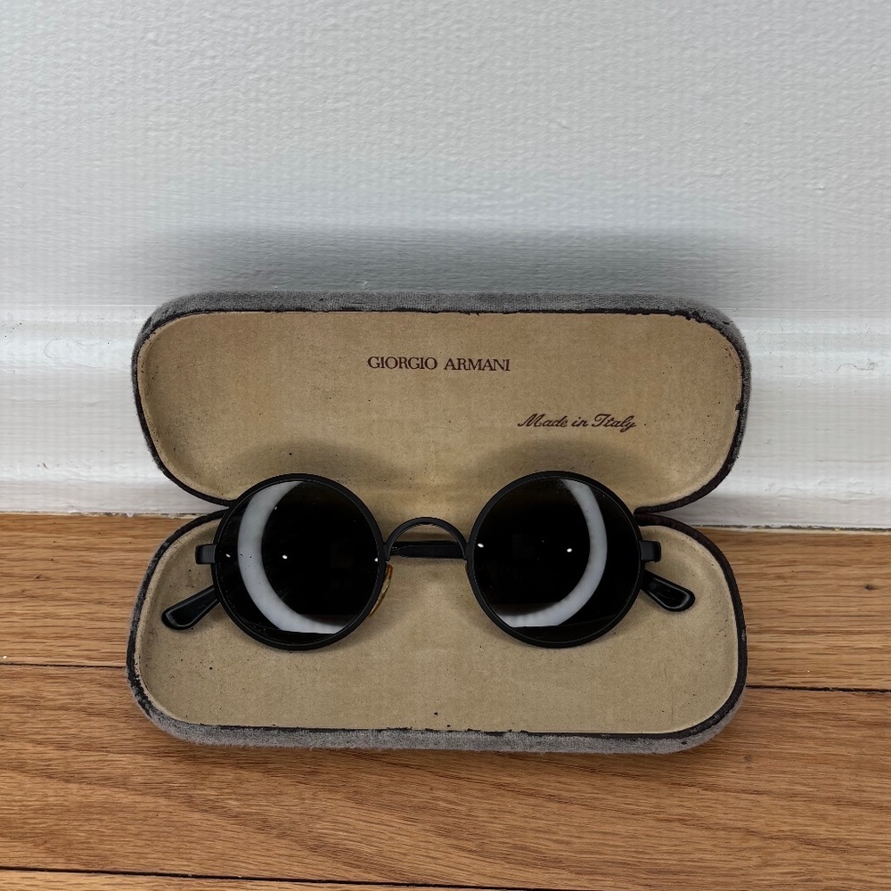 Emporio Armani Rare 90s vintage preppy pantos frames.